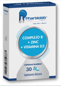 COMPLEJO B  + ZINC + VITAMINA D3 X 30 CAPSULAS