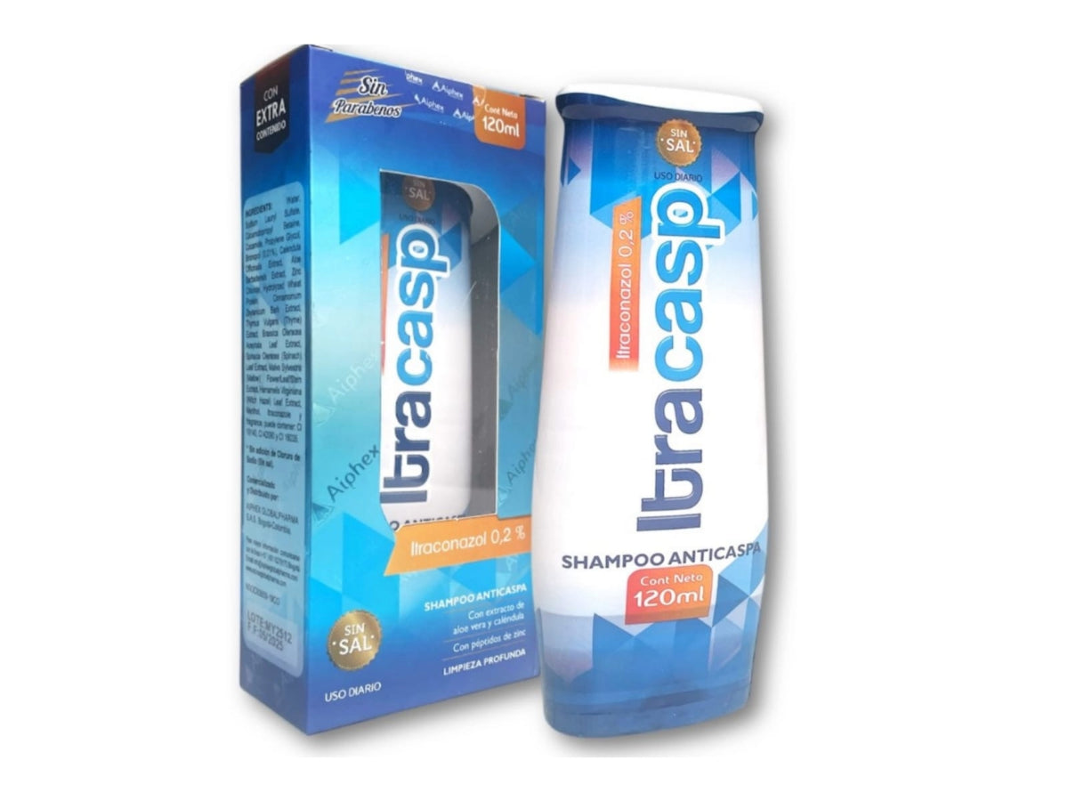 ITRACASP SHAMPOO ANTICASPA TUBO X 120 ml