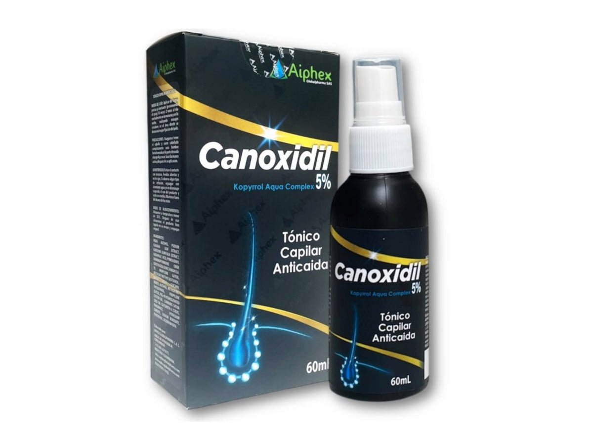 CANOXIDIL 5% TONICO CAPILAR ANTICAIDA X 60 ml