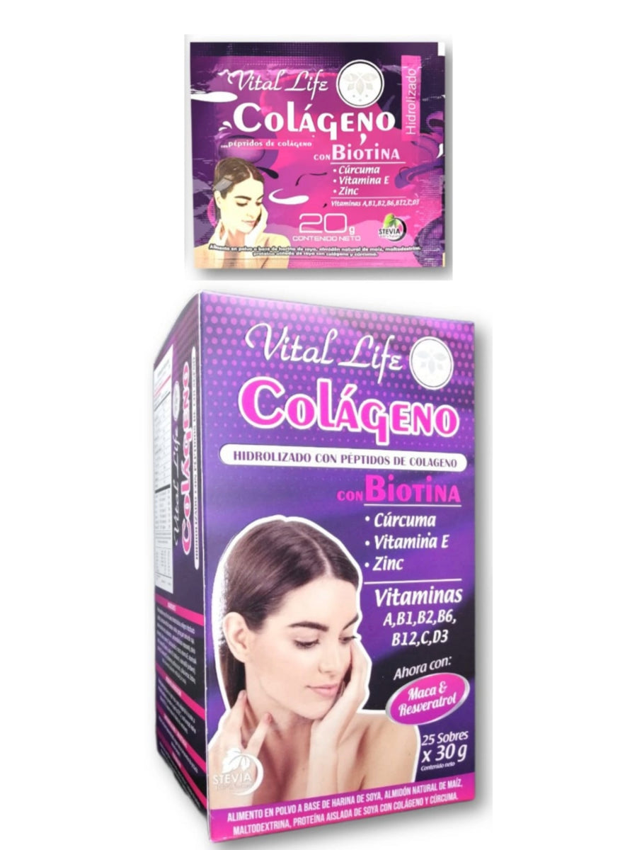 COLAGENO HIDROLIZADO 25 SACHET (OBSEQUIO 5 SACHET)