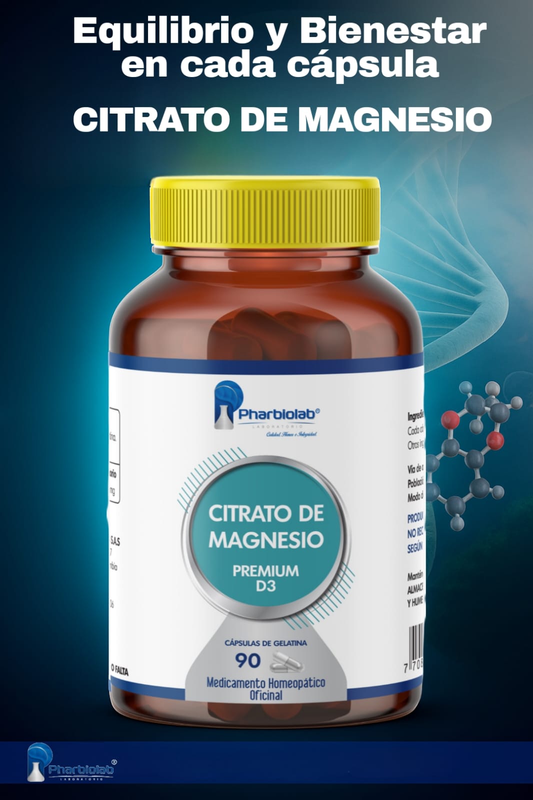 CITRATO DE MAGNESIO X 90 CAPSULAS