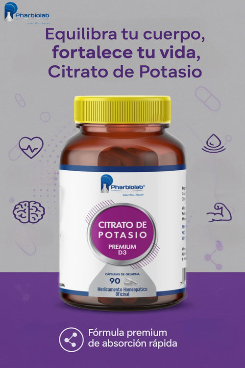 CITRATO DE POTASIO X 90 CAPSULAS