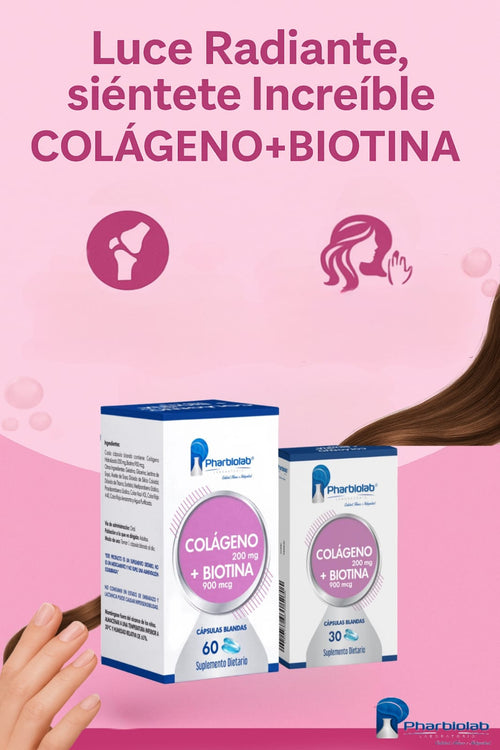 COLÁGENO + BIOTINA X 30 CAPSULAS