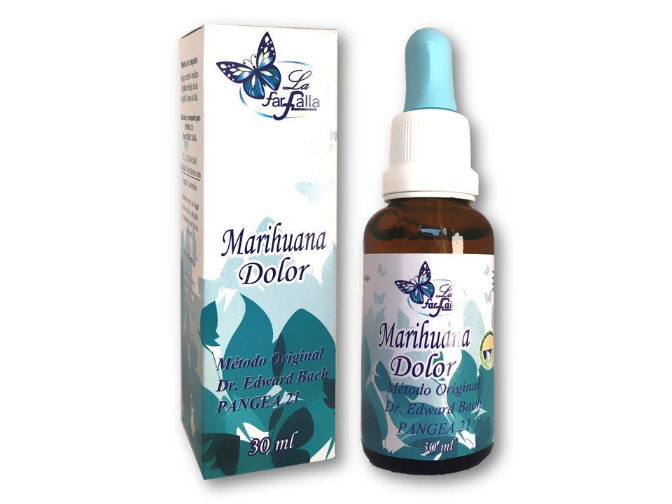 ESENCIAS FLORALES MARIHUANA DOLOR X 30 ml