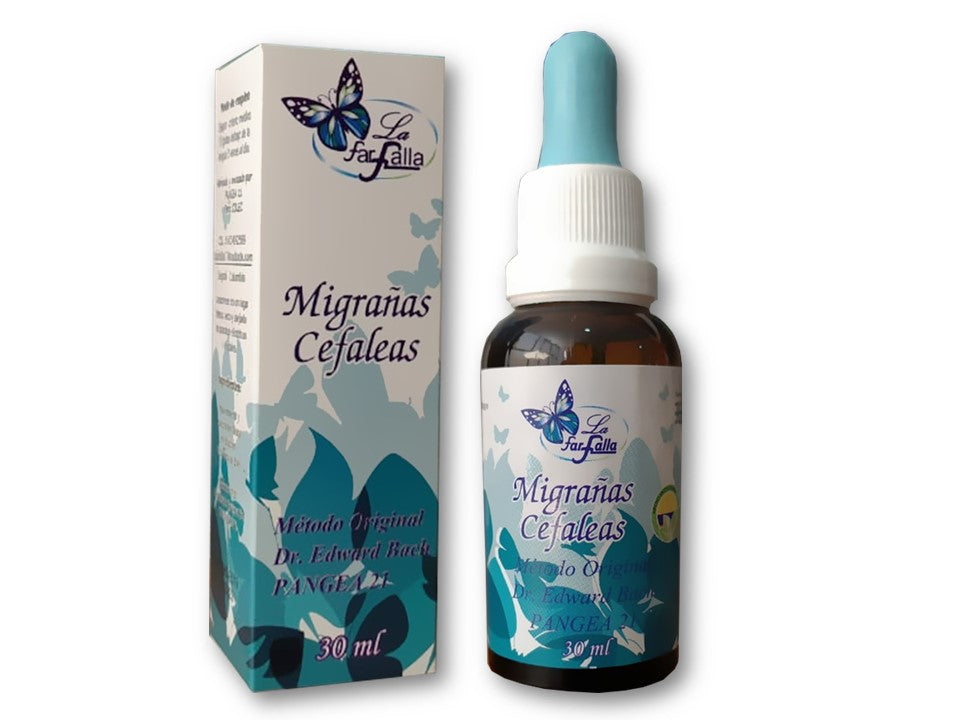 ESENCIAS FLORALES MIGRAÑAS CEFALEAS X 30 ml