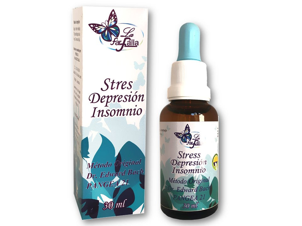 ESENCIAS FLORALES ESTRÉS, DEPRESIÓN, INSOMNIO X 30 ml